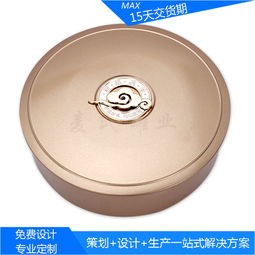 精致養生 圓形野生蟲草馬口鐵盒、枸杞茶金屬禮盒與皮革包裝的藝術